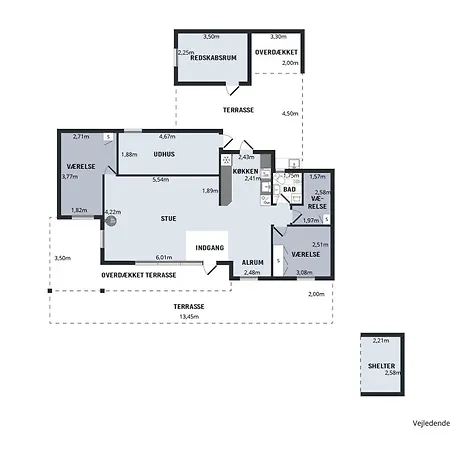 Awesome In With 2 Bedrooms And Internet